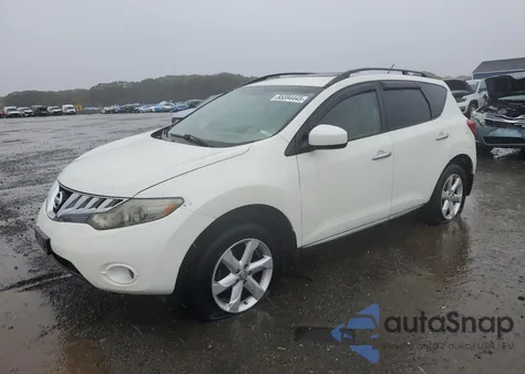 2009 Nissan Murano S from USA, damaged, VIN JN8AZ18W69W130405